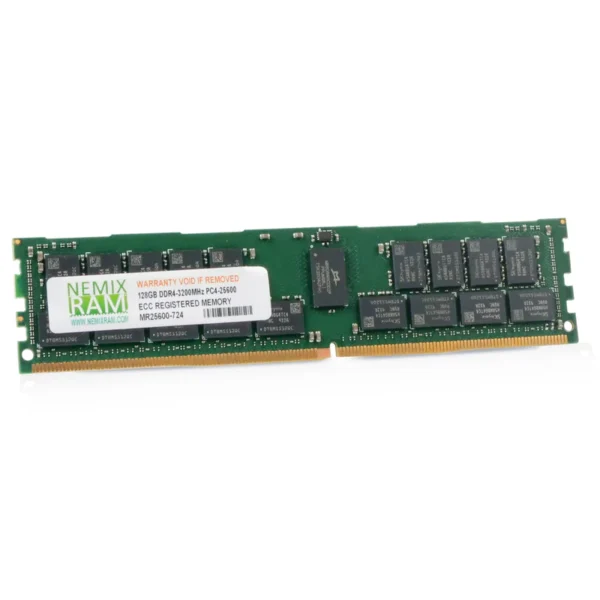 NEMIX RAM MR25600-724 128GB DDR4 3200MHz RDIMM ECC Server RAM (PC4-25600) Seller Refurbished